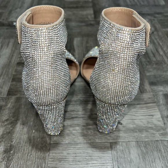 Call It Spring Rhinestone Heels Size 8.5 - Picture 4 of 5
